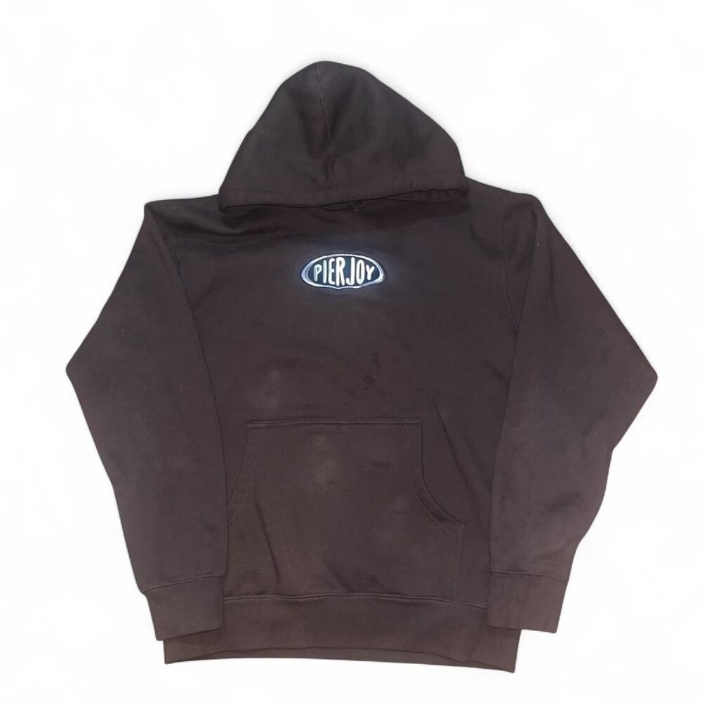 Pierjoy Women's Reef Brown "Silver Surfer" Hoodie SZ S